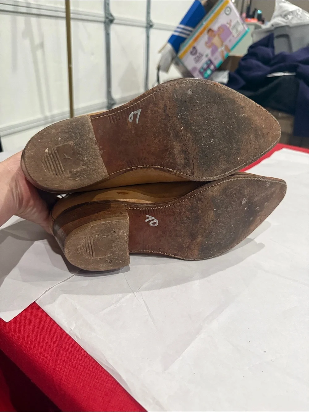 Tan Leather Chukka Boots for Men